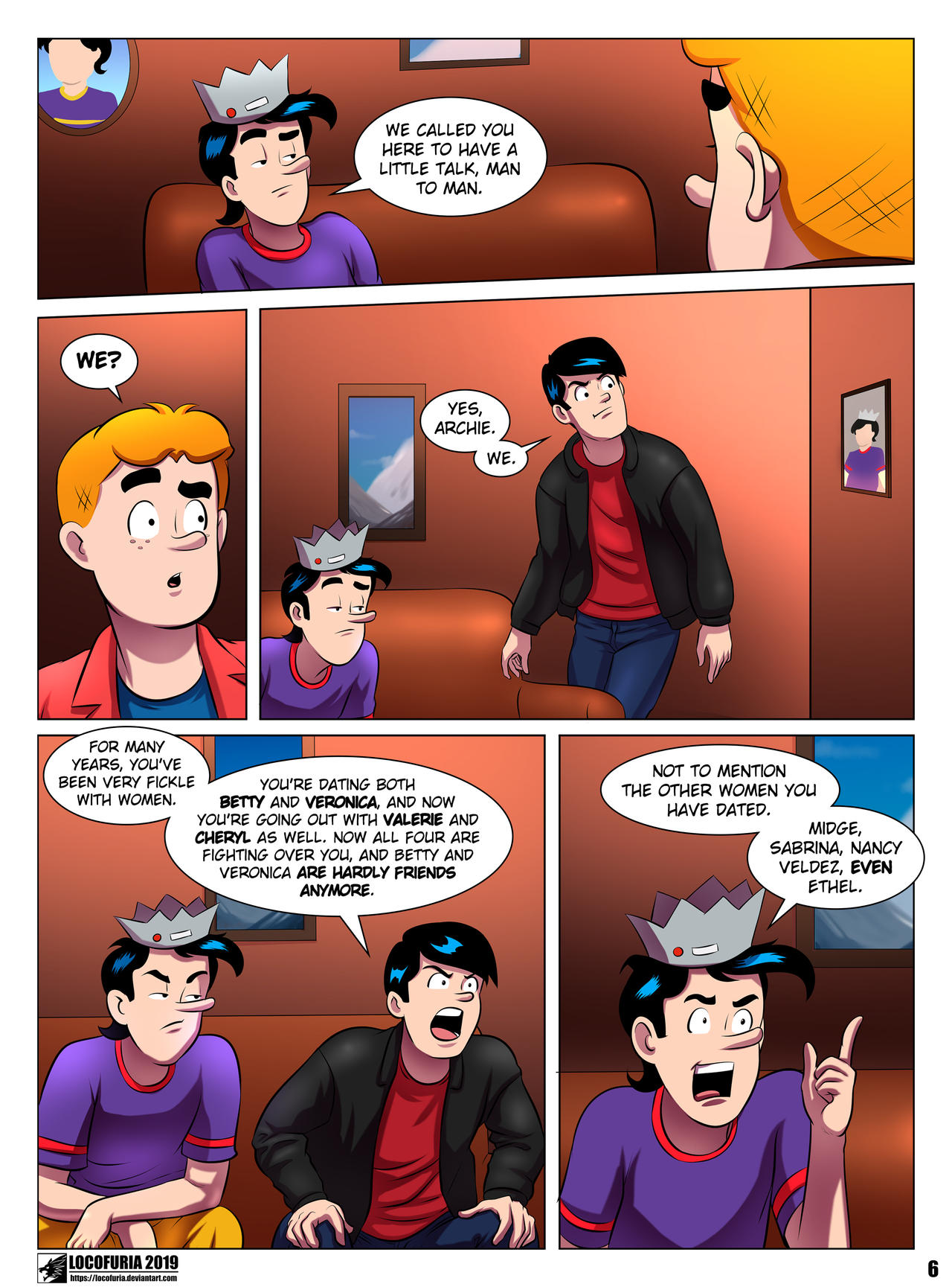 Archie Learns a Hard Lesson - Page 6 by mandygirl78 on DeviantArt