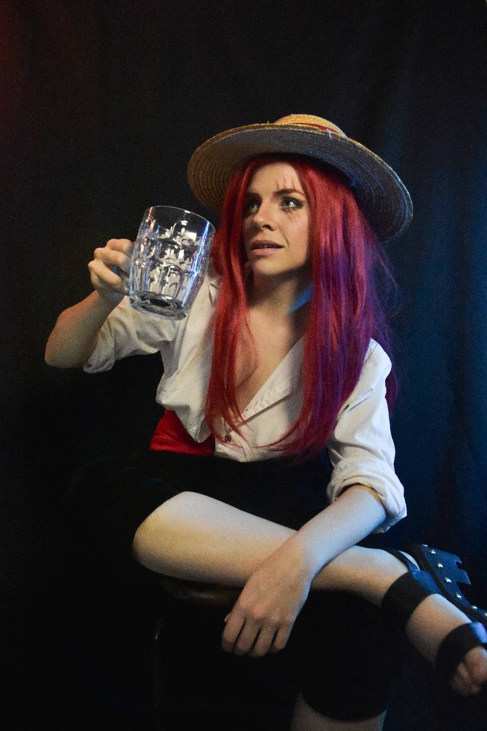 Cosplay One Piece Shank's Le Roux