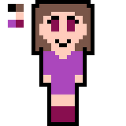 Pixel Human F (Enlarged)