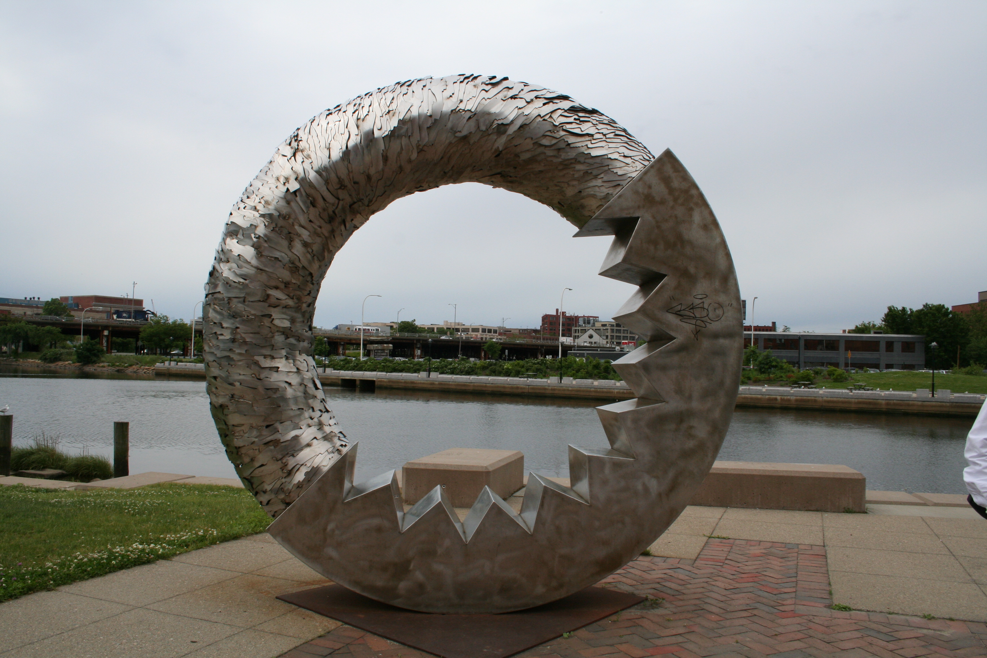 Round Metal Sculpture 1