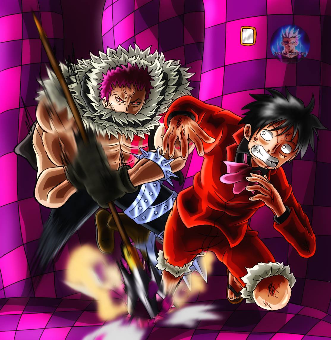 Luffy Vs Katakuri Part 1 By Vincentgraphicart On Deviantart