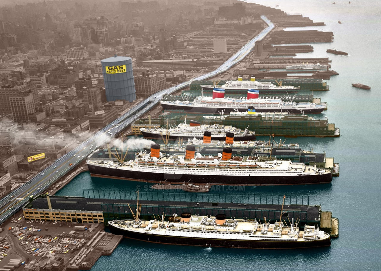 Striving For The Luxury Liner Luxury Liner Row 1957 by SSfmcl on DeviantArt