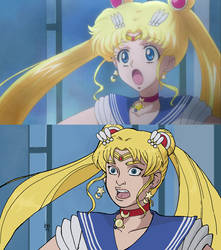 Anime Redraw Sailor Moon edition