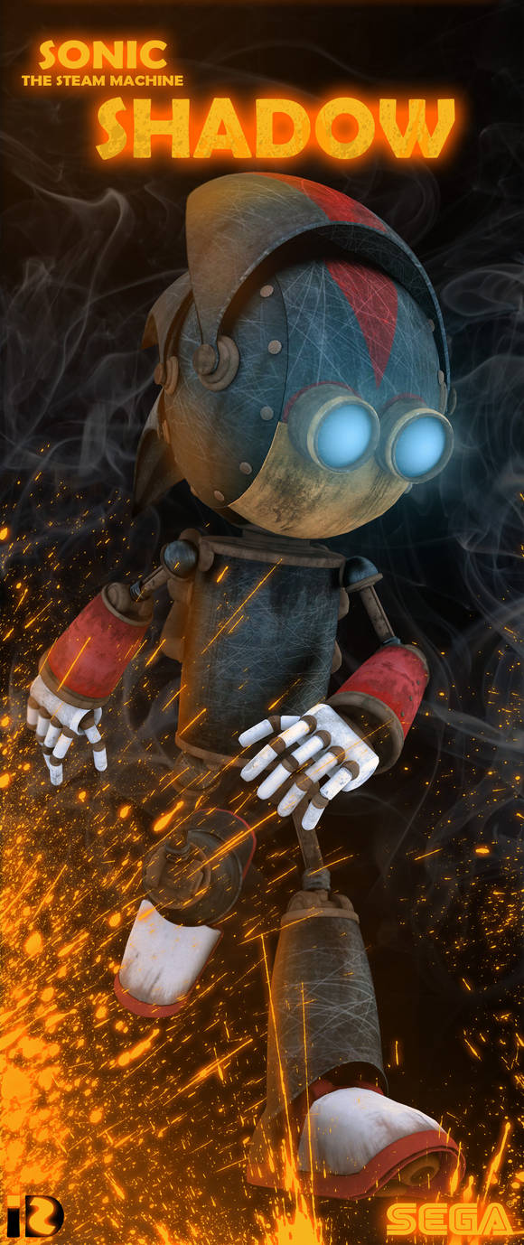 Shadow the Steam Machine by ICEMBL on DeviantArt
