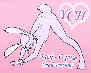 [OPEN YCH] Jack-O Pose (MALE version) by ShiroiYurei