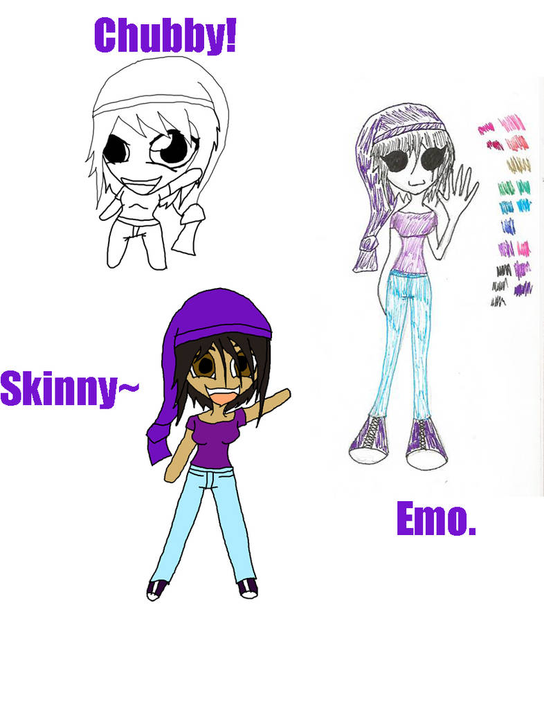 Commission Chibi Examples by Jazzds on DeviantArt