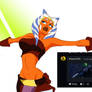 Ahsoka dodging magnaguard attack