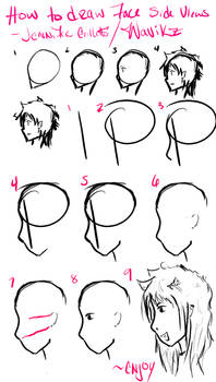 How to Draw Face Side Views