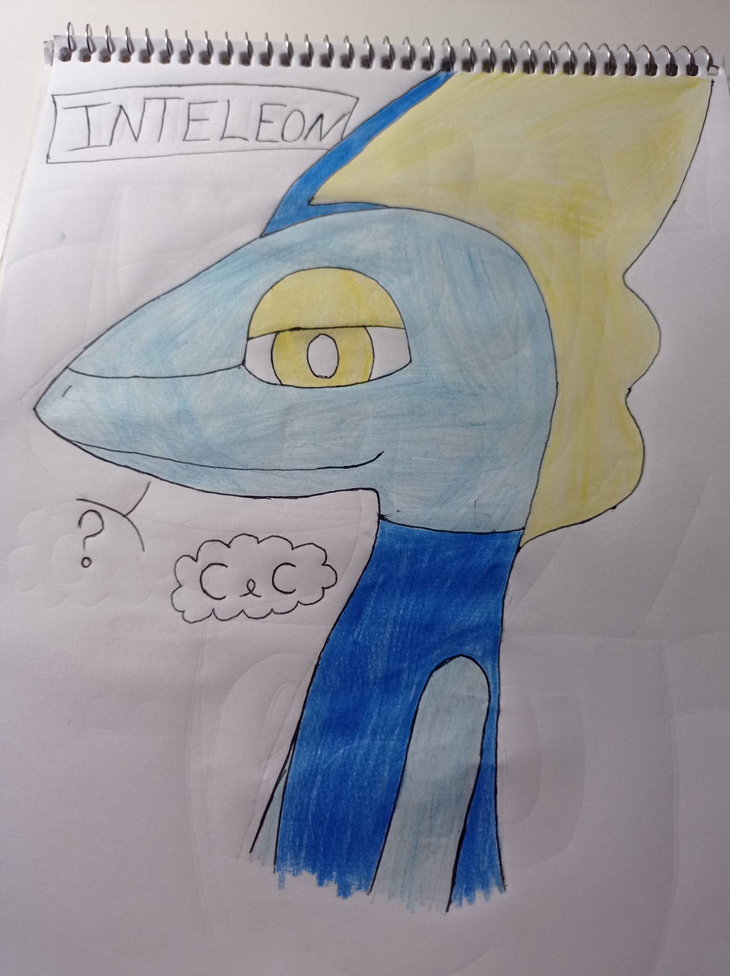 Inteleon Draw Inteleon by zCristalContaOFC on DeviantArt