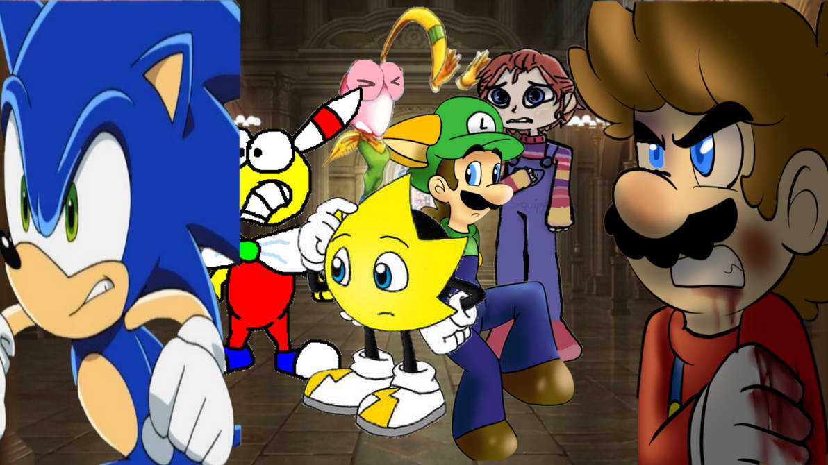 Sonic And Mario Tell Ristar And The Others To Run by AVazquez9 on ...