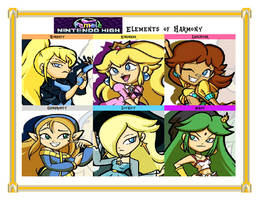Nintendo High Females Elements Of Harmony