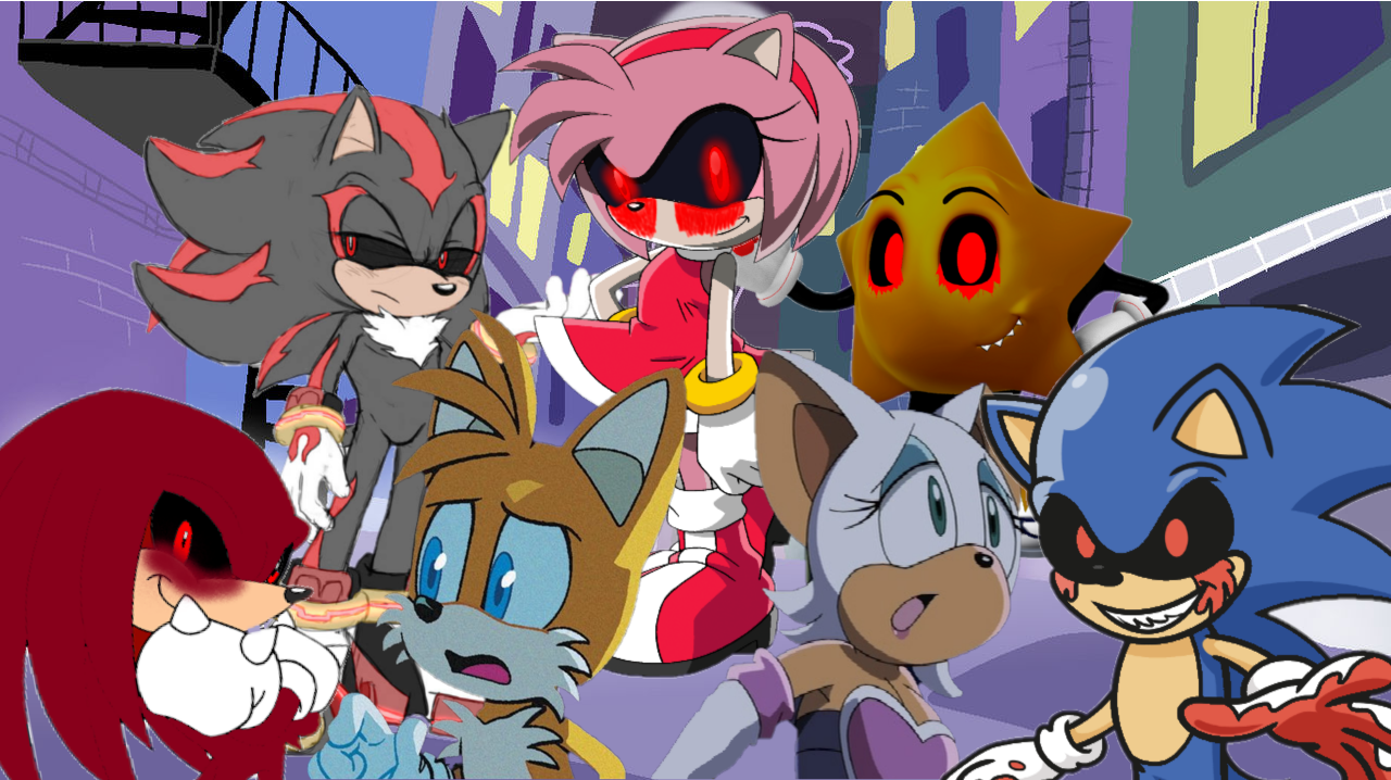 in sonic exe world by wolfofdeth on DeviantArt