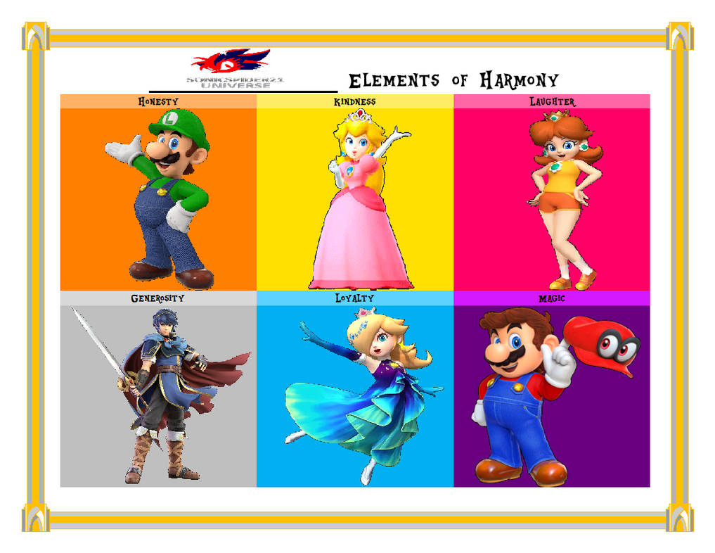Nintendo Elements SS21 Universe (Nintendo) Elements Of Harmony by AVazquez9 on DeviantArt