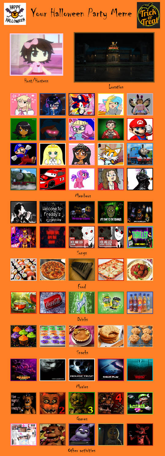 Party Template Deviantart My Halloween Party by AVazquez9 on DeviantArt