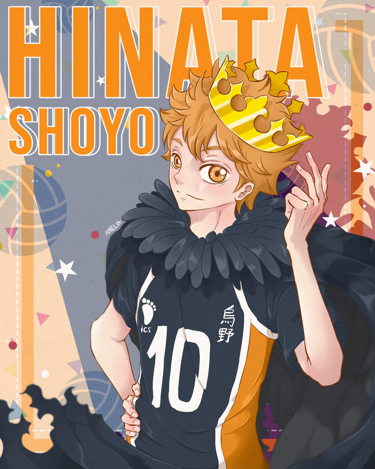 (Haikyuu) Hinata Shoyo Fanart by AmeliaValeska on DeviantArt