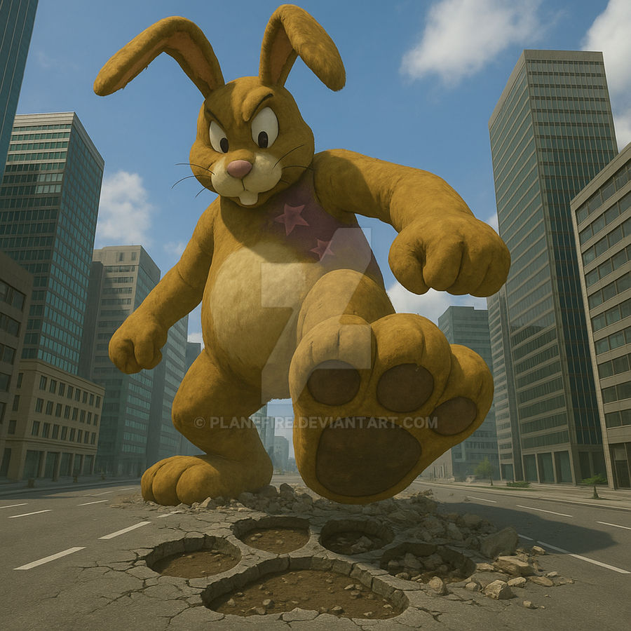 giant bunny by Planefire on DeviantArt
