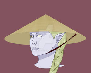 Findri in a conical hat