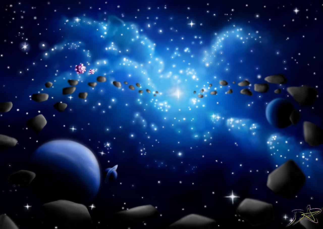 Asteroid Deviantart Asteroid belt by Letonea10 on DeviantArt
