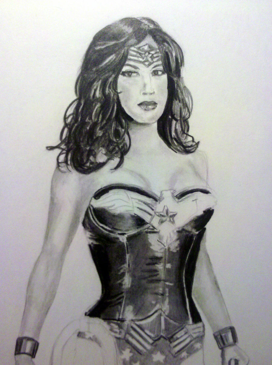 Wonder Woman WIP Closeup