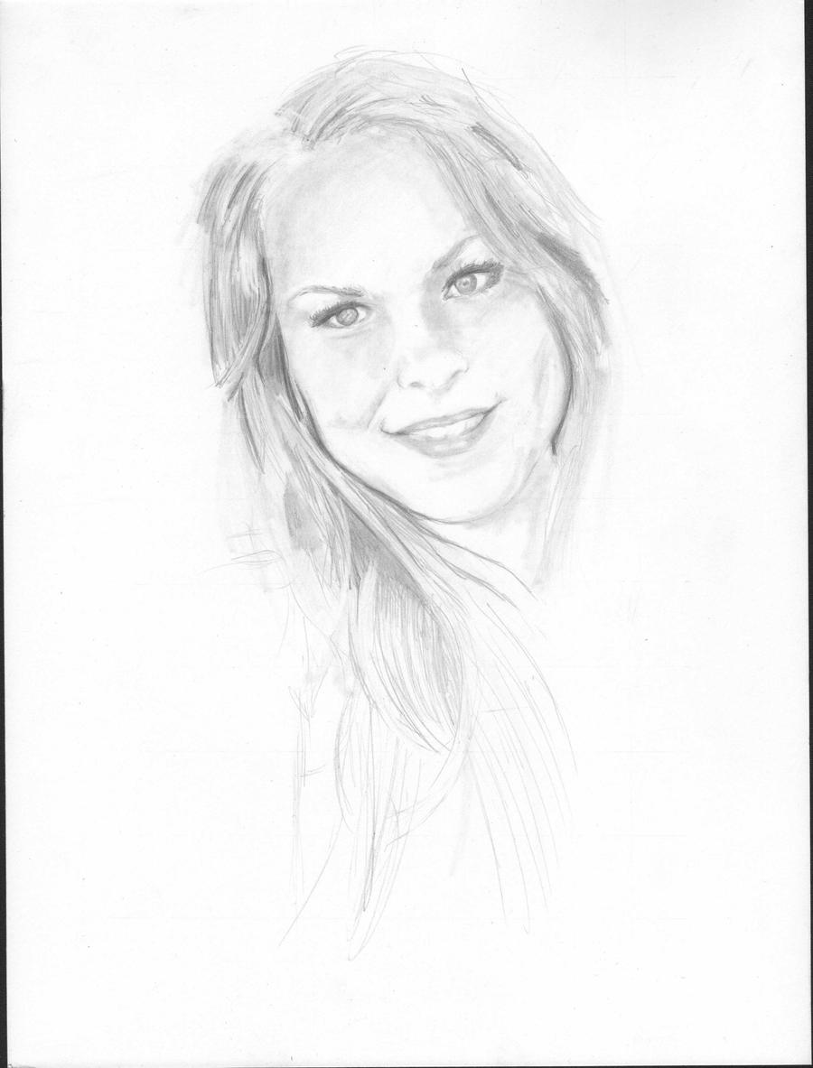 Portrait in Progress Mary Jo