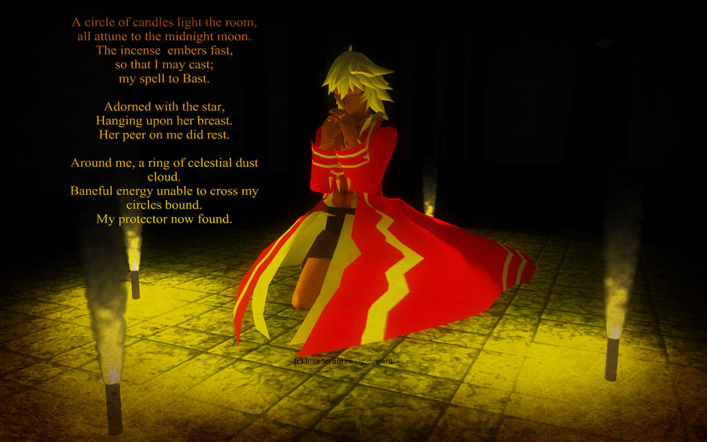 MMD - Yu-Gi-Oh - An Invocation to Bast by InvaderBlitzwing on DeviantArt