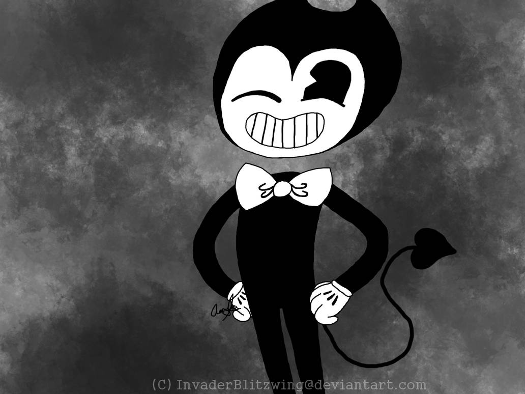 Bendy and the Ink Machine - Bendy is here by InvaderBlitzwing on DeviantArt
