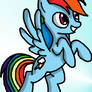 Rainbow Dash - Cell Shaded