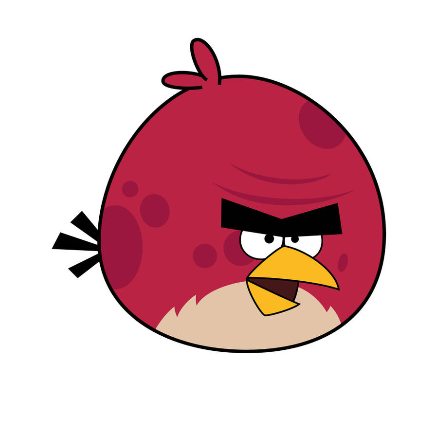 Angry Bird - Big Red Bird by life-as-a-coder on DeviantArt