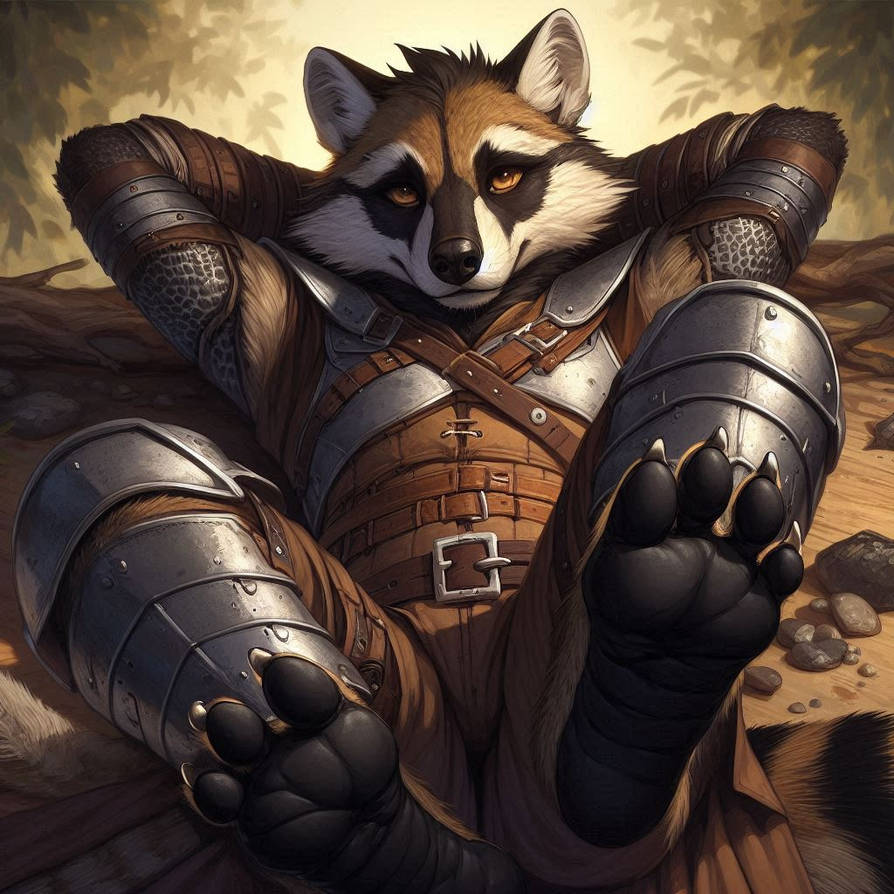 Red Panda Knight Red Panda Knight (1) by AIolli on DeviantArt