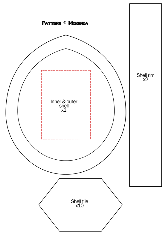 TMNT Pattern - Shell by Mokenda on DeviantArt