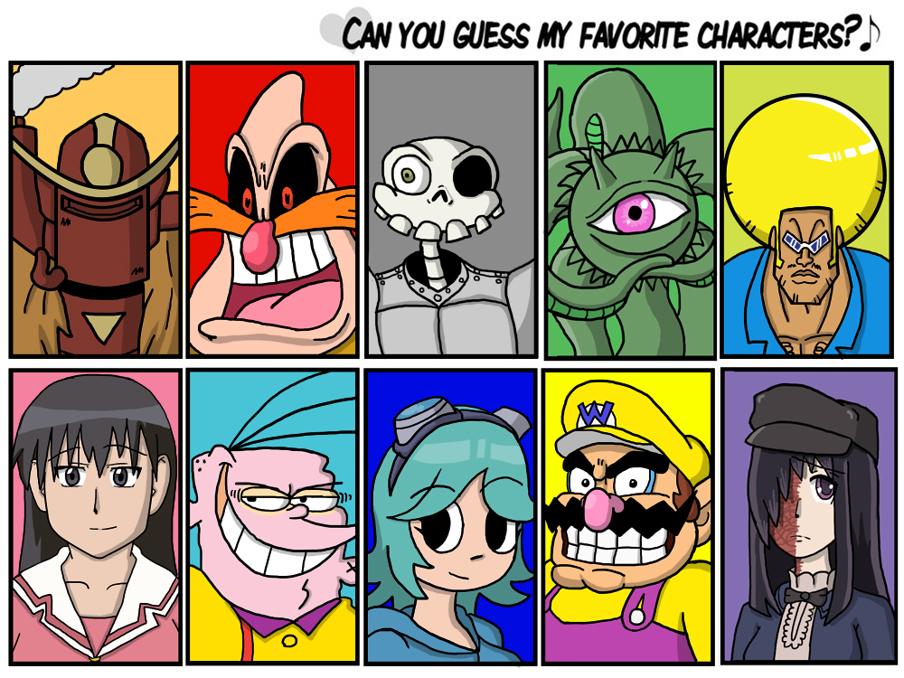 A few of my favorite characters