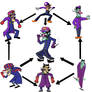 Hexafusion: Waluigi/Dick Dastardly/Dan Backslide