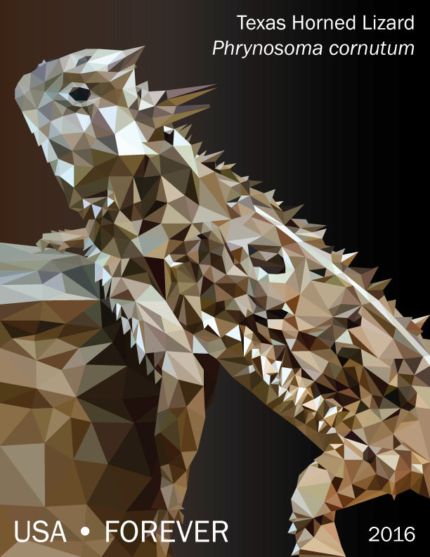 Polygon Lizard Polygon Texas Horned Lizard by fretless94 on DeviantArt