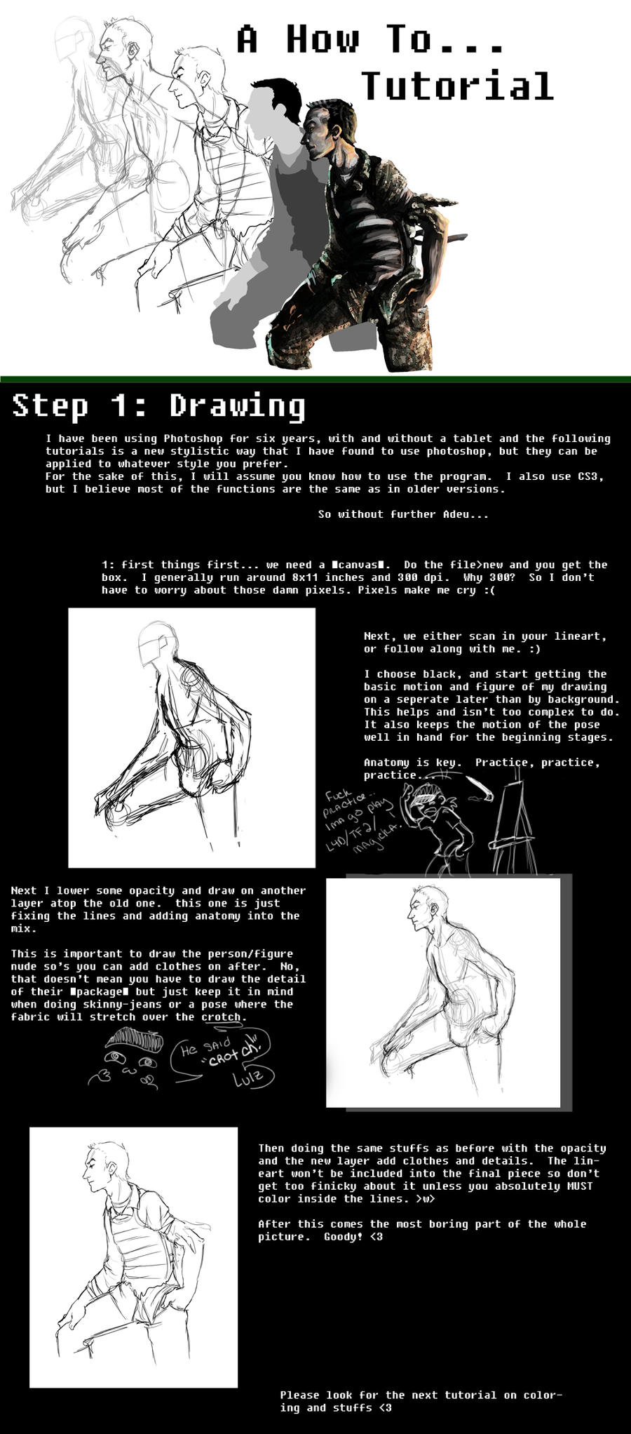 A How to, Tutorial--Drawing