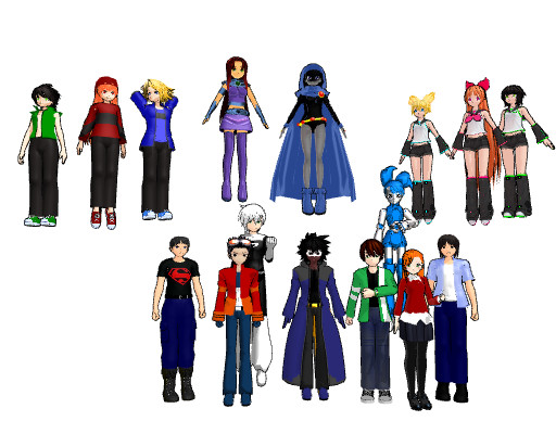 heros for MMD