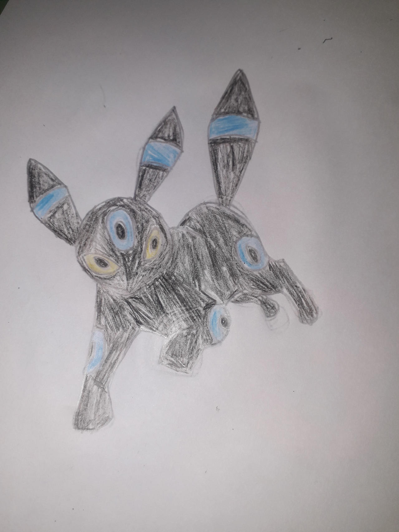 Desenho 17 (Umbreon Shiny 4/1/2021)