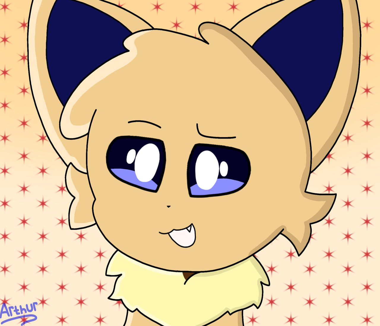 Fluffy! (Art Trade)