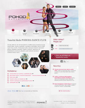 pohodadance.cz webdesign