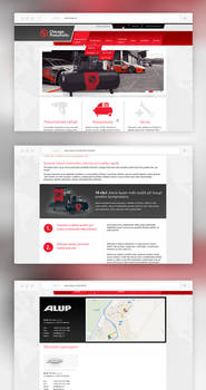Webdesign for selling company