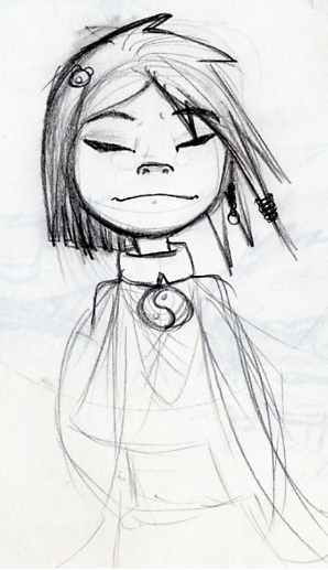 Noodle - Gorillaz By Thefluffyshrimp On Deviantart