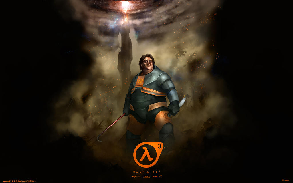 Gabe Newell Half Life 3 Wallpaper 2560x1600
