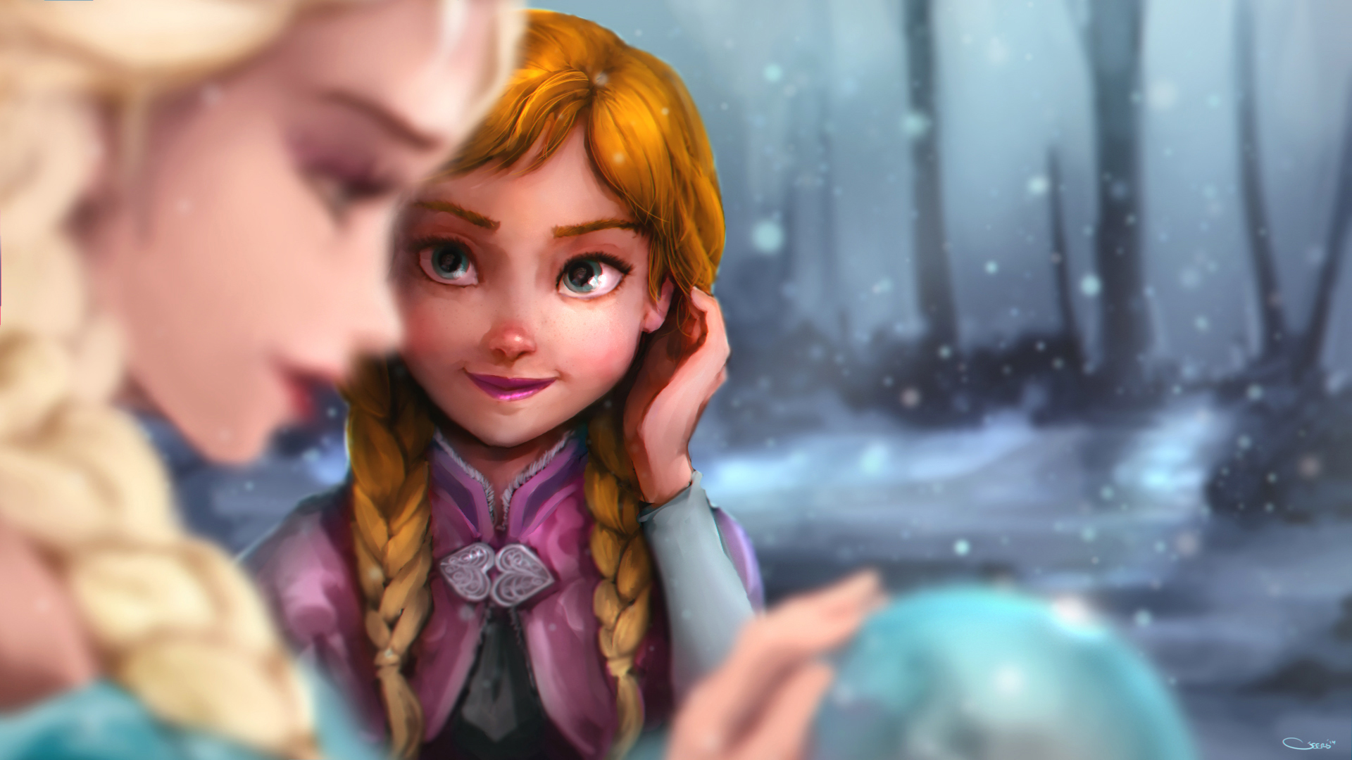 Anna and Elsa