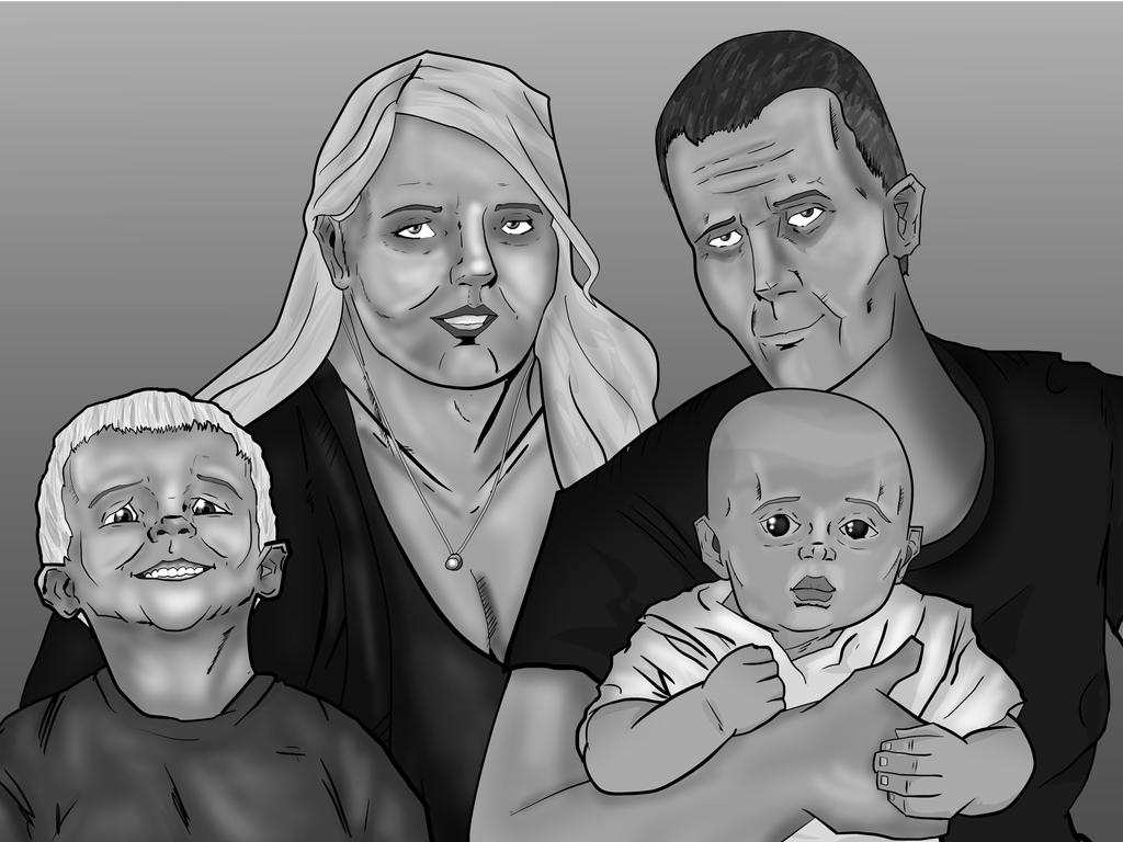 Family Deviantart FAMILY PORTRAIT by DrewNobleArt on DeviantArt