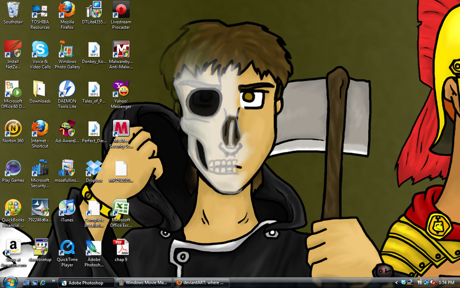 Gaming Computer Desktop Deviantart New Desktop by IchikoWindGryphon on DeviantArt