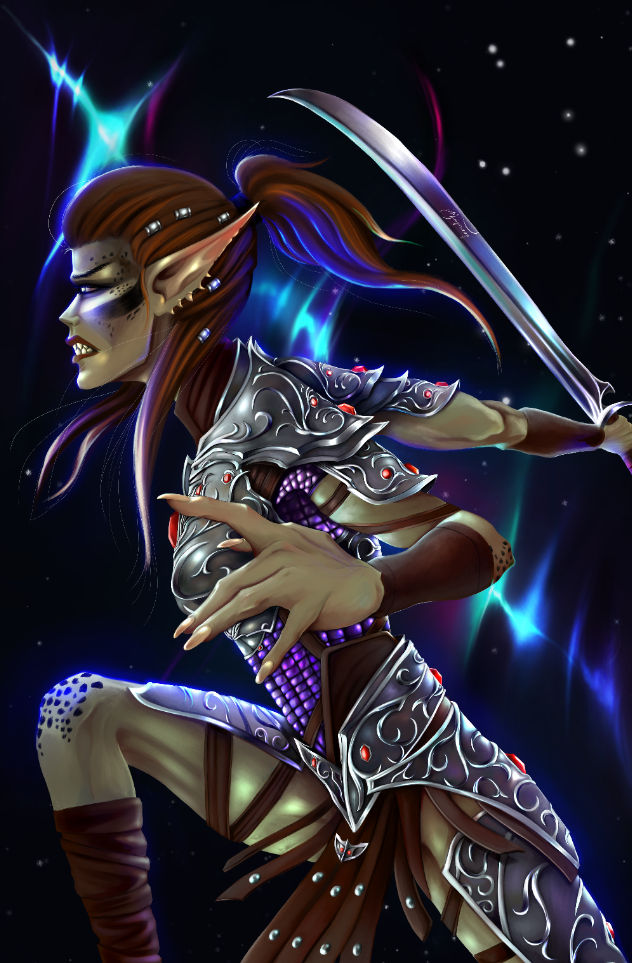 Lazel Lae'zel. Baldur's gate 3 by Leineweberart on DeviantArt