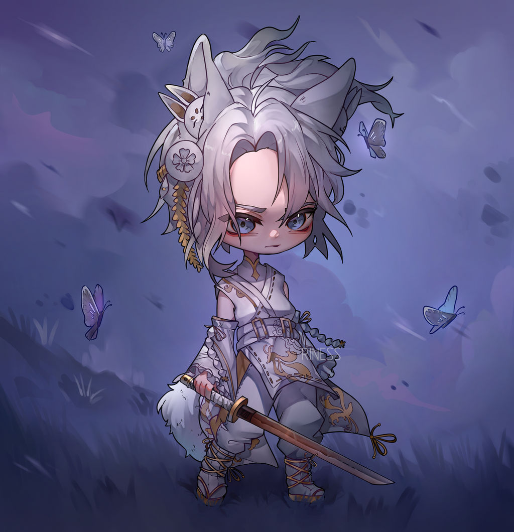Chibi commission by ReginaBay on DeviantArt