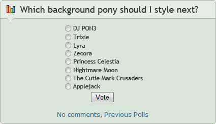 -Joke- Which background pony should I style next?