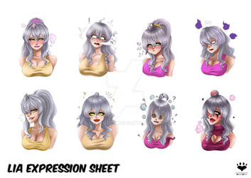 Lia Expression Sheet