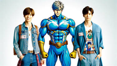 Captain and his ikemen guys