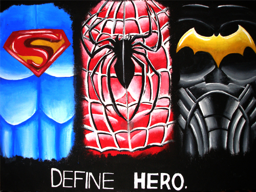 NEWW Define Hero Painting